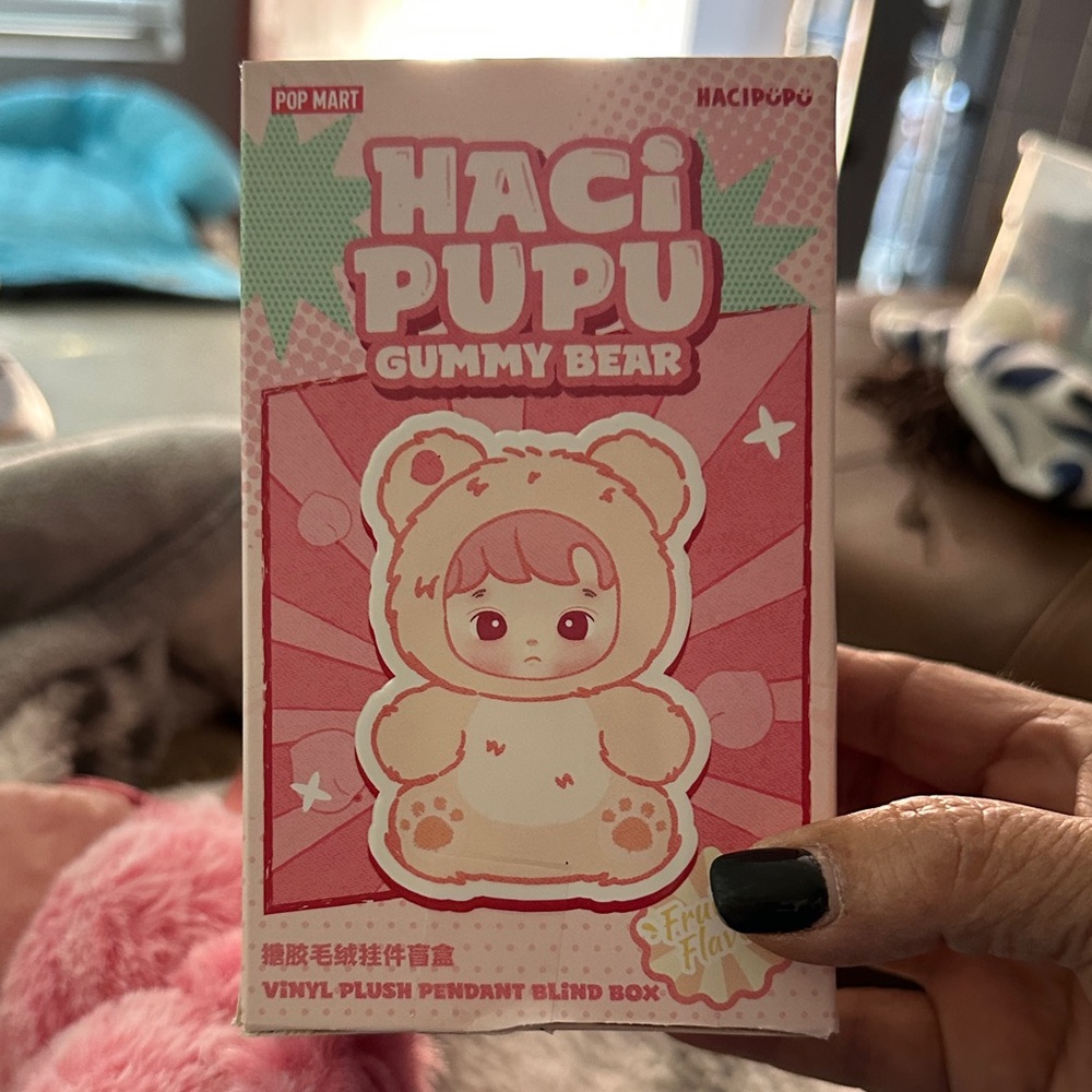 Haci Pupu Gummy Bear Vinyl Plush Pendant